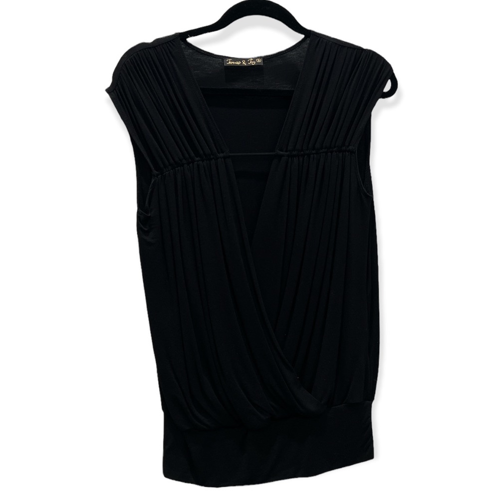 James & Joy Black Tank Top
